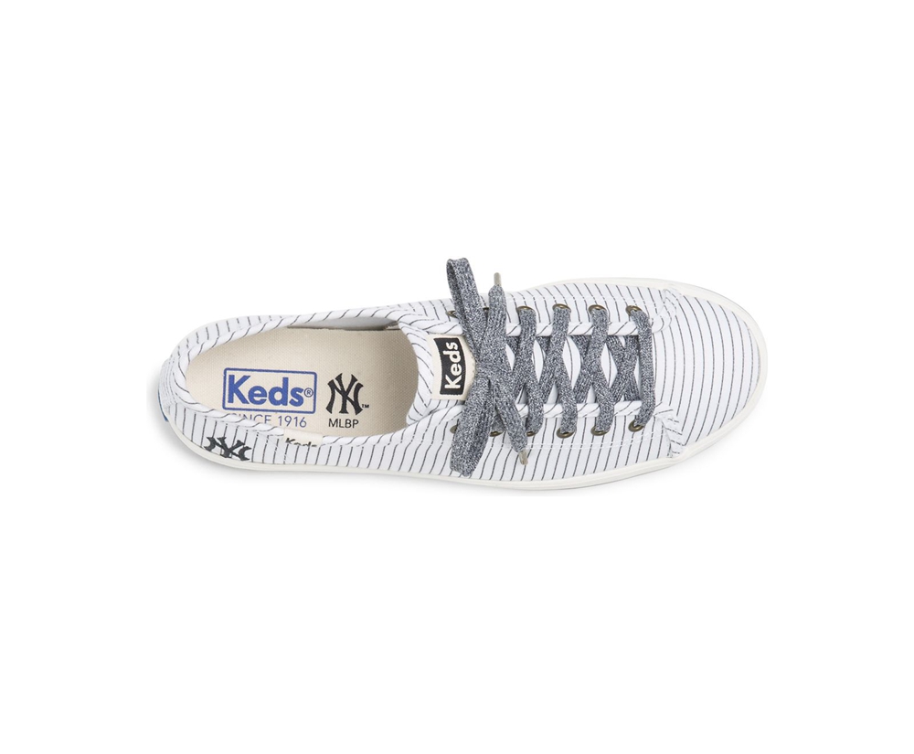 Keds Sneakers White - Kickstart MLB® - Womens MFXVGE-485